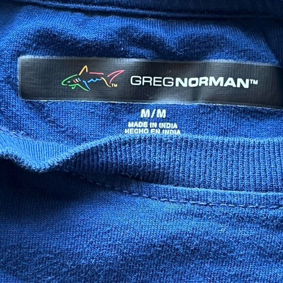 Blue Greg Norman Short Sleeve - Picture 3 of 5